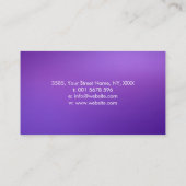 Tree of Life - Infinity Spiral Business Card 名刺 (裏面)