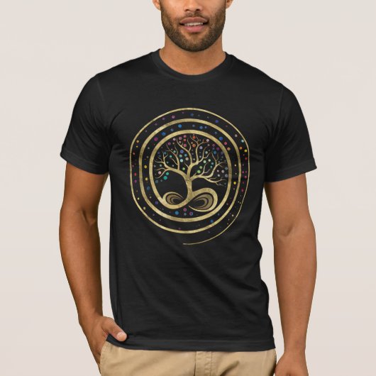 Tree of Life - Infinity Spiral Tシャツ (正面)