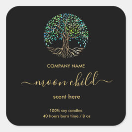 Tree of Life Intension Celestial jar label スクエアシール