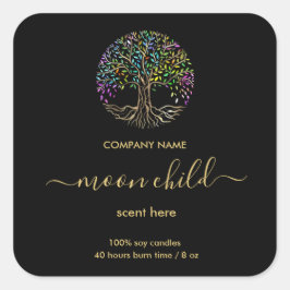 Tree of Life Intension Celestial jar label スクエアシール