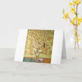 TREE OF LIFE - Klimt カード (黄色い花)