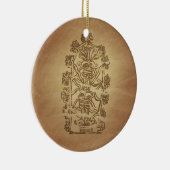 Tree of Life Knowledge Babylonian魔法チャーム セラミックオーナメント (右)