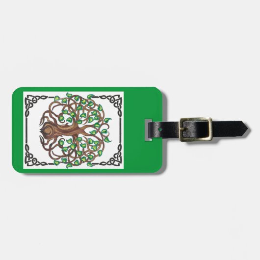 Tree of Life Mandalla種類の1つ ラゲッジタグ (正面横)