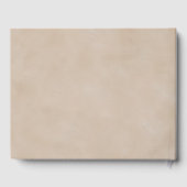 Tree of Life Memorial  Beige Custom ゲストブック (裏面)