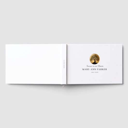 Tree of Life!  Memorial White Custom ゲストブック (全面)