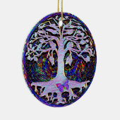 Tree of Life New Beginnings by Amelia Carrie Ceram セラミックオーナメント (右)
