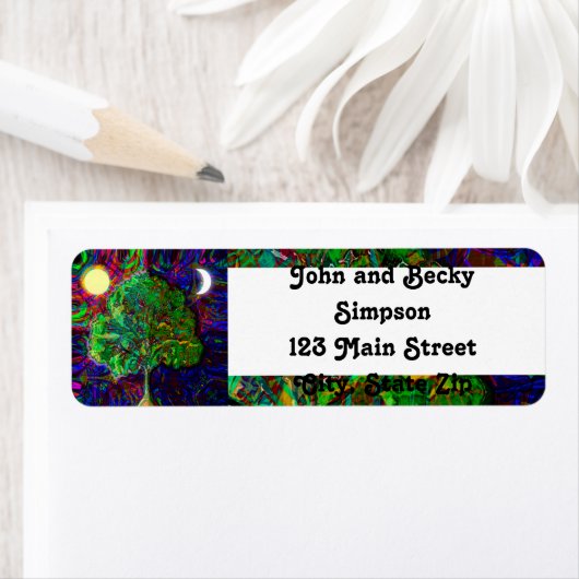 Tree of Life Night and Day ラベル (インサイチュ)