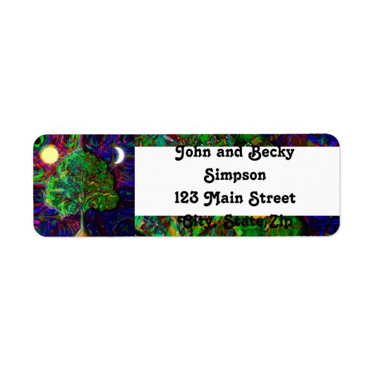 Tree of Life Night and Day ラベル (正面)