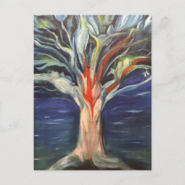 Tree of Life oil paintingはがき ポストカード