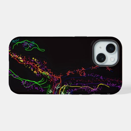 Tree of Life Phone Case iPhone 15ケース (裏面横)