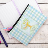 Tree of Life Plaid アクセサリーポーチ