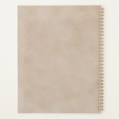 Tree of Life Planner – Gold & Neutral Tones プランナー手帳 (裏面)