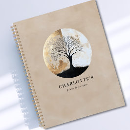 Tree of Life Planner – Gold & Neutral Tones プランナー手帳