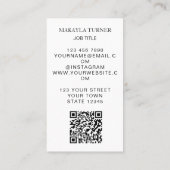 Tree Of Life QR Code 名刺 (裏面)