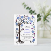 Tree of Life RSVP青/白 出欠カード (スタンド正面)