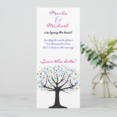 Tree of Life Save the Date結婚式招待状 セーブザデート (スタンド正面)