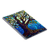 Tree of Life Shattered Glass Mosaic ノートブック (右側)