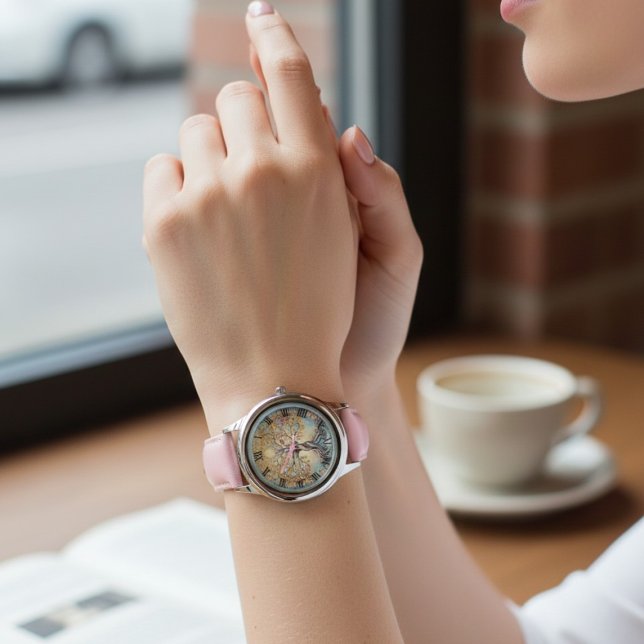 Tree of Life Spiritual Roman Numeral Watch 腕時計 (クリエイターアップロード済み)