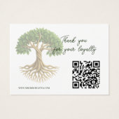 Tree of Life Symbolビジネスロゴギフト券 (裏面)