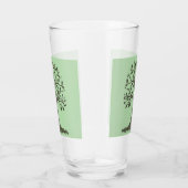 🌳 Tree of Life Tall Drinking Glass - Barware 🥛 タンブラーグラス (右)