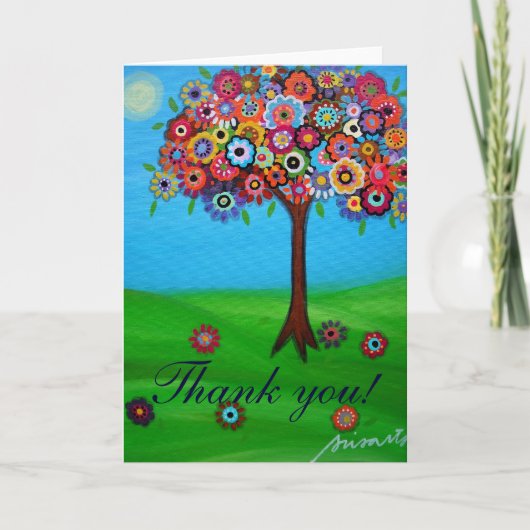 TREE OF LIFE Thank you Card サンキューカード (正面)