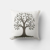 🌳 Tree of Life Throw Pillow - Nature Home Decor  クッション (正面)