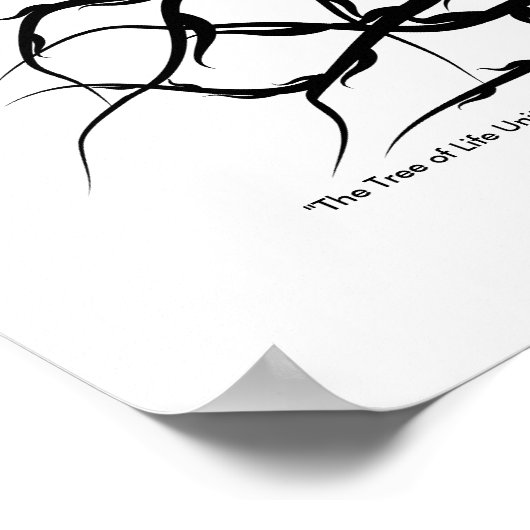 Tree of life together Poster ポスター (角)