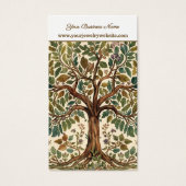 Tree Of Life Vintage greenery Earring Display Card (正面)