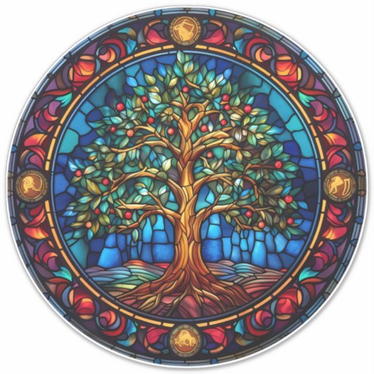 Tree of Life Vinylシール シール (正面)