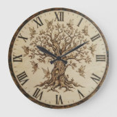 Tree of Life Wall Clock ラージ壁時計 (正面)