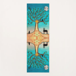 Tree of Life Waterカラー ヨガマット