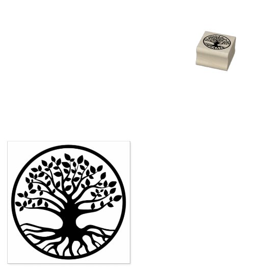 Tree of Life,World Tree ラバースタンプ (押印)