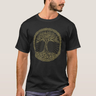 Tree Of Life, Yggdrasil,バイキング，ケルト，北 Tシャツ