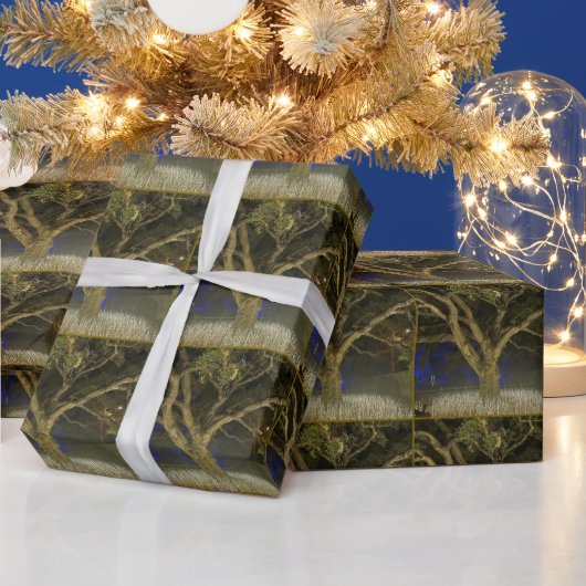 Tree of Lights Wrapping紙 ラッピングペーパー (クリスマス)