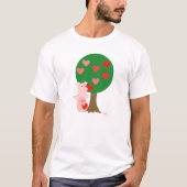 Tree of Love シンプル T-Shirt (前面のデザイン) Tシャツ (正面)