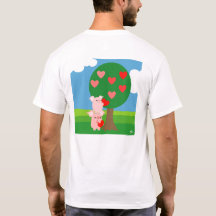 Tree of Love T-Shirt (デザイン背面)
