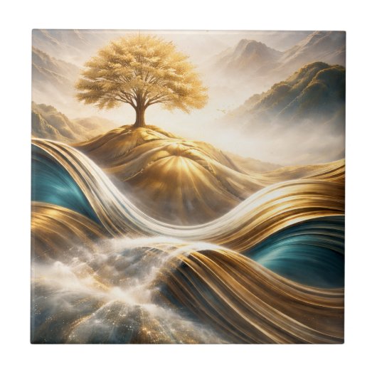 Tree of Serenity, a breathtaking fusion of nature. タイル (正面)