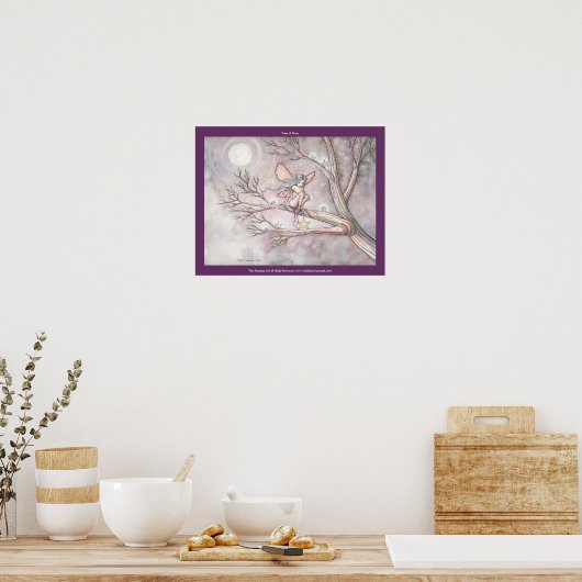 Tree of Stars Fairy Poster by Molly Harrison ポスター (キッチン)