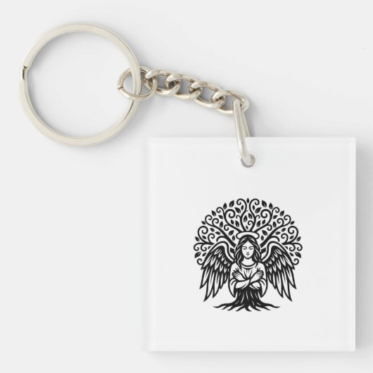 Tree of Wings Keychain キーホルダー (正面)