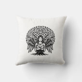 Tree of Wings Pillow クッション (裏面)