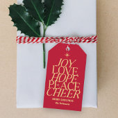 Tree of Words休日ラベルクリスマスギフトタグ ギフトタグ