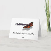 Tree Out of Red Rocks II at Canyonlands ノートカード (裏面)