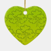 Tree Outlinesオーナメント セラミックオーナメント (裏面)