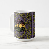 Tree pattern コーヒーマグカップ (正面左)