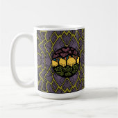Tree pattern コーヒーマグカップ (左)