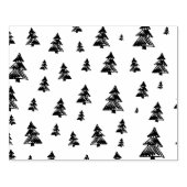 Tree pattern Christmas ラバースタンプ (インプリント)