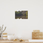 Tree Reflections Waterscapeフォトポスター ポスター (キッチン)