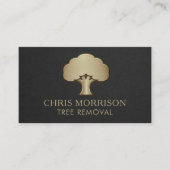 Tree Removal Business Card 名刺 (正面)