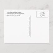 Tree Rock、中間州80の中央値、Buford Wyoming ポストカード (裏面)