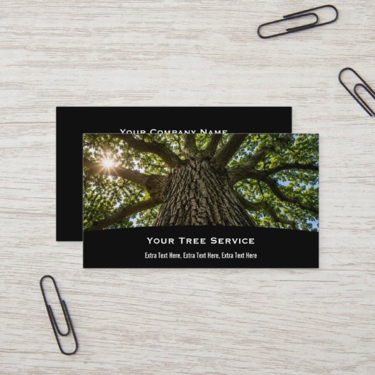 Tree Service名刺 名刺 (正面/裏面インサイチュ)